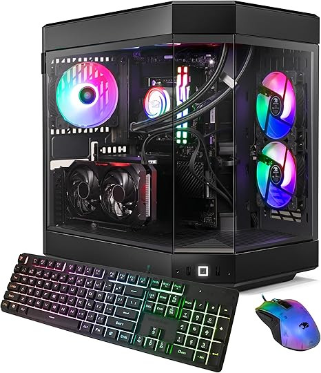 iBUYPOWER Y60 Black Gaming PC Computer Desktop Y60BA9N47TS03 (AMD Ryzen 9 7900X CPU, NVIDIA GeFor... | Amazon (US)