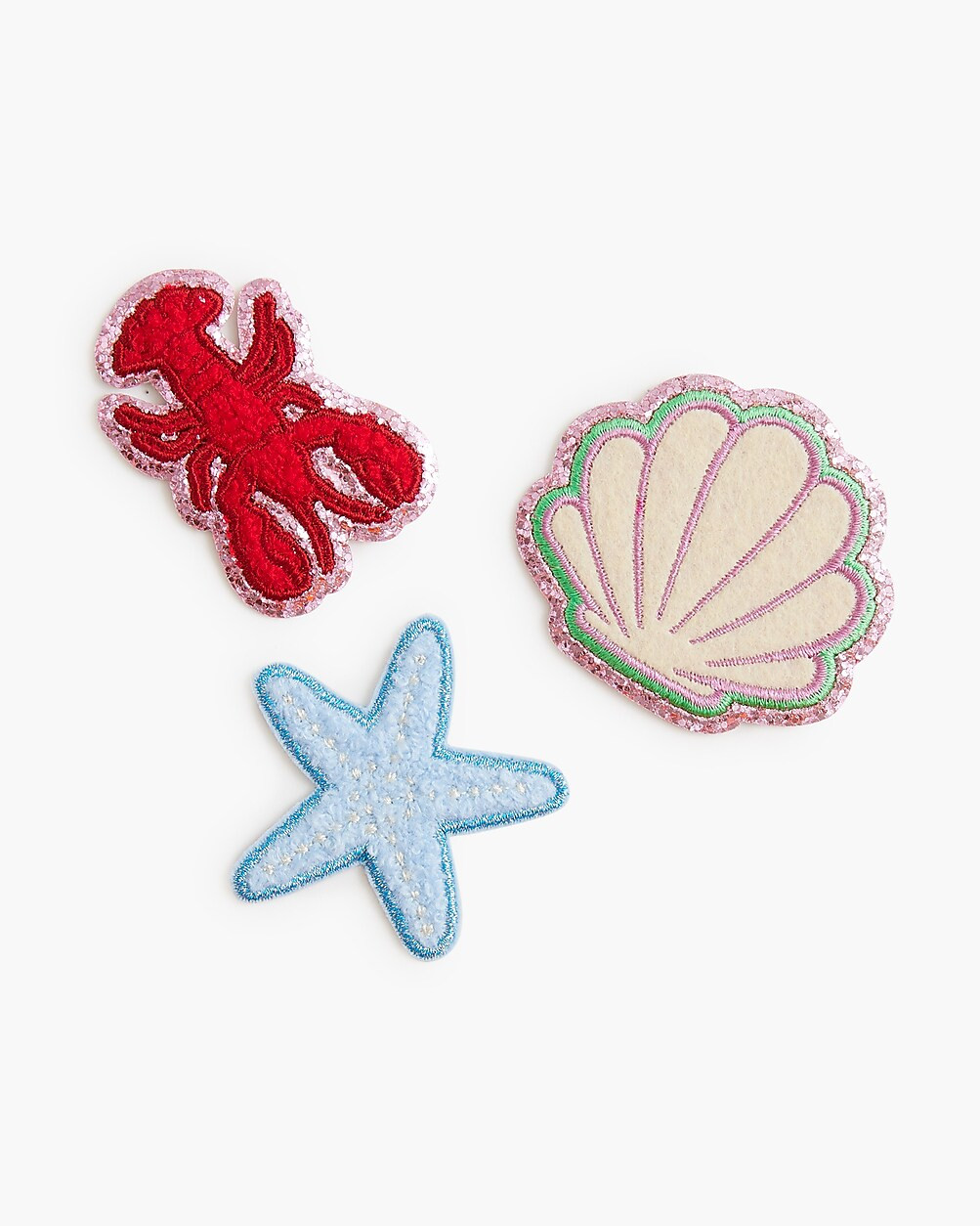 Sea critters patches set-of-three | J.Crew Factory