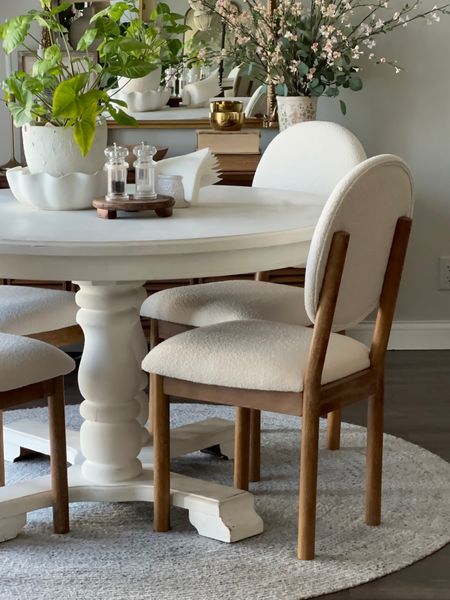 Maye Boucle Dining Chairs set of 2 from the Pop Maison 😍

#LTKhome