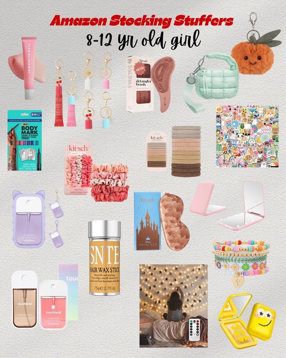 Literally just a 38 yr old woman wanting all of this for myself 
:
8-12 yr old girls stocking stuffers 

#LTKKids #LTKGiftGuide #LTKHoliday