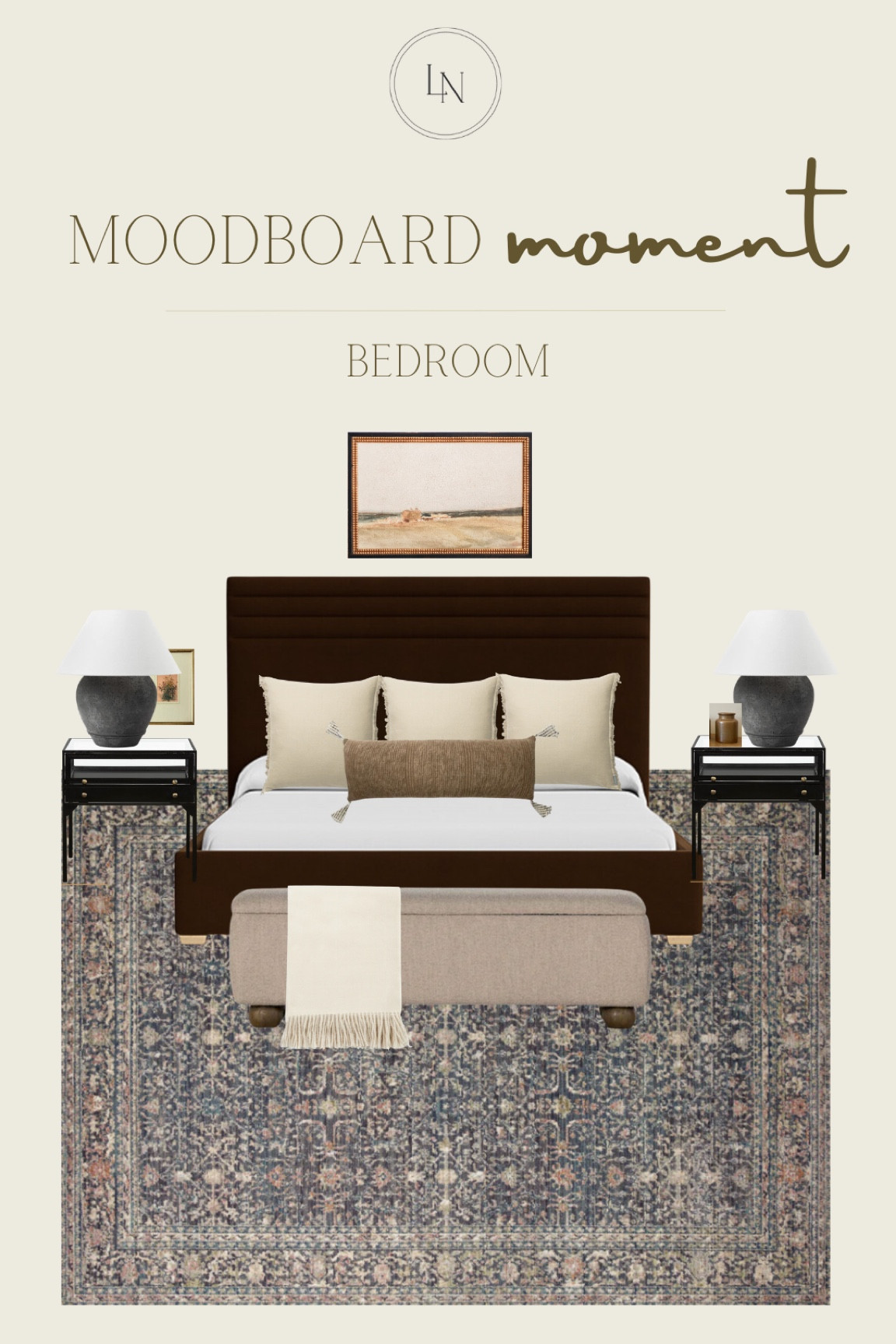 Fall inspired bedroom moodboard 

#LTKhome