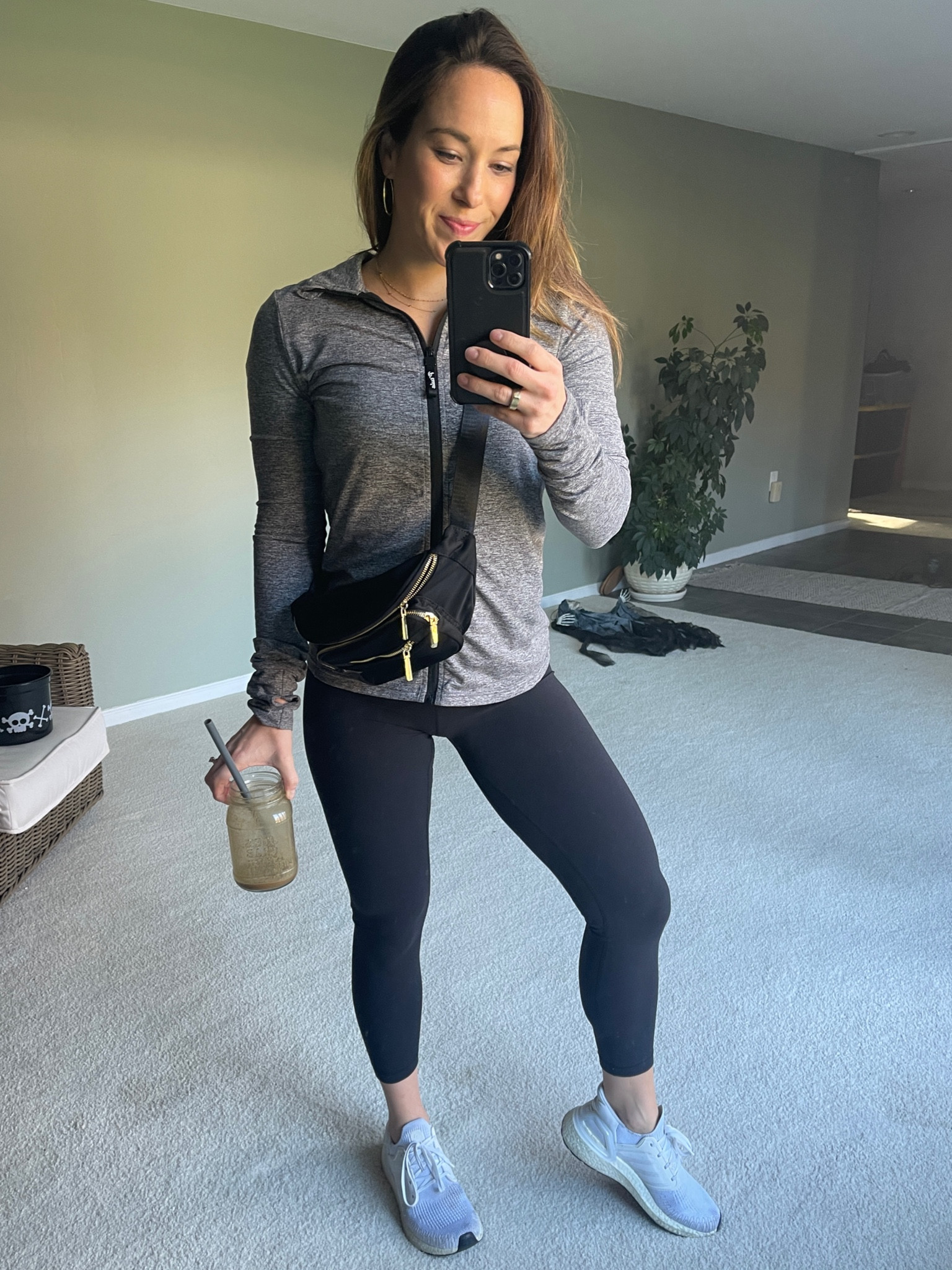 Headed out to Lambertville to do some biking 🚴🏻‍♀️. Ptula too. Lululemon leggings. Adidas sneakers. Amazon crossbody. 

#LTKtravel #LTKunder100 #LTKfit