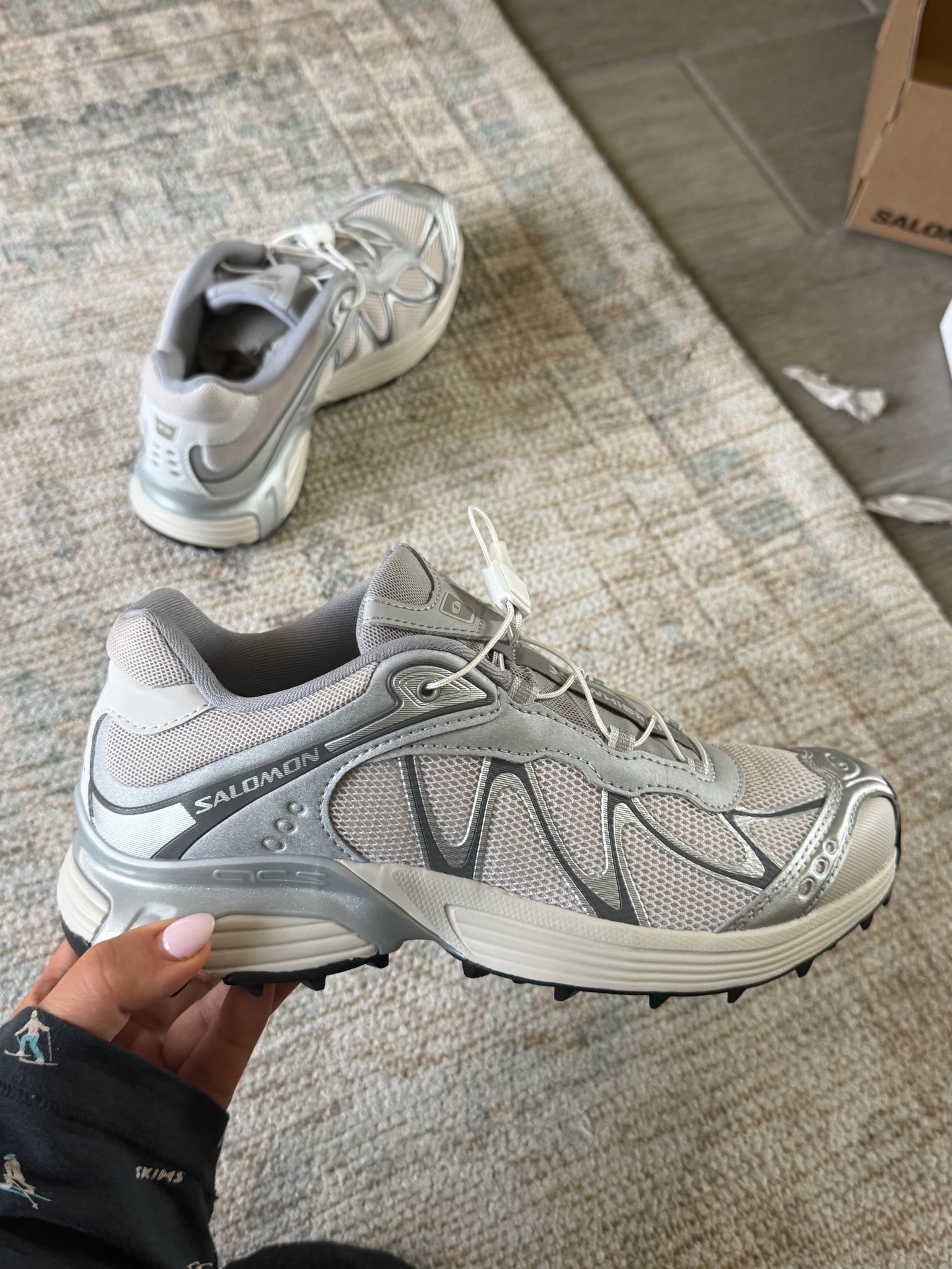 LOVE THESE!!! Best shoes to walk in 

Salomon’s 
Sneakers 
Everyday sneakers

#LTKActive #LTKfitnessgoals #LTKTravel