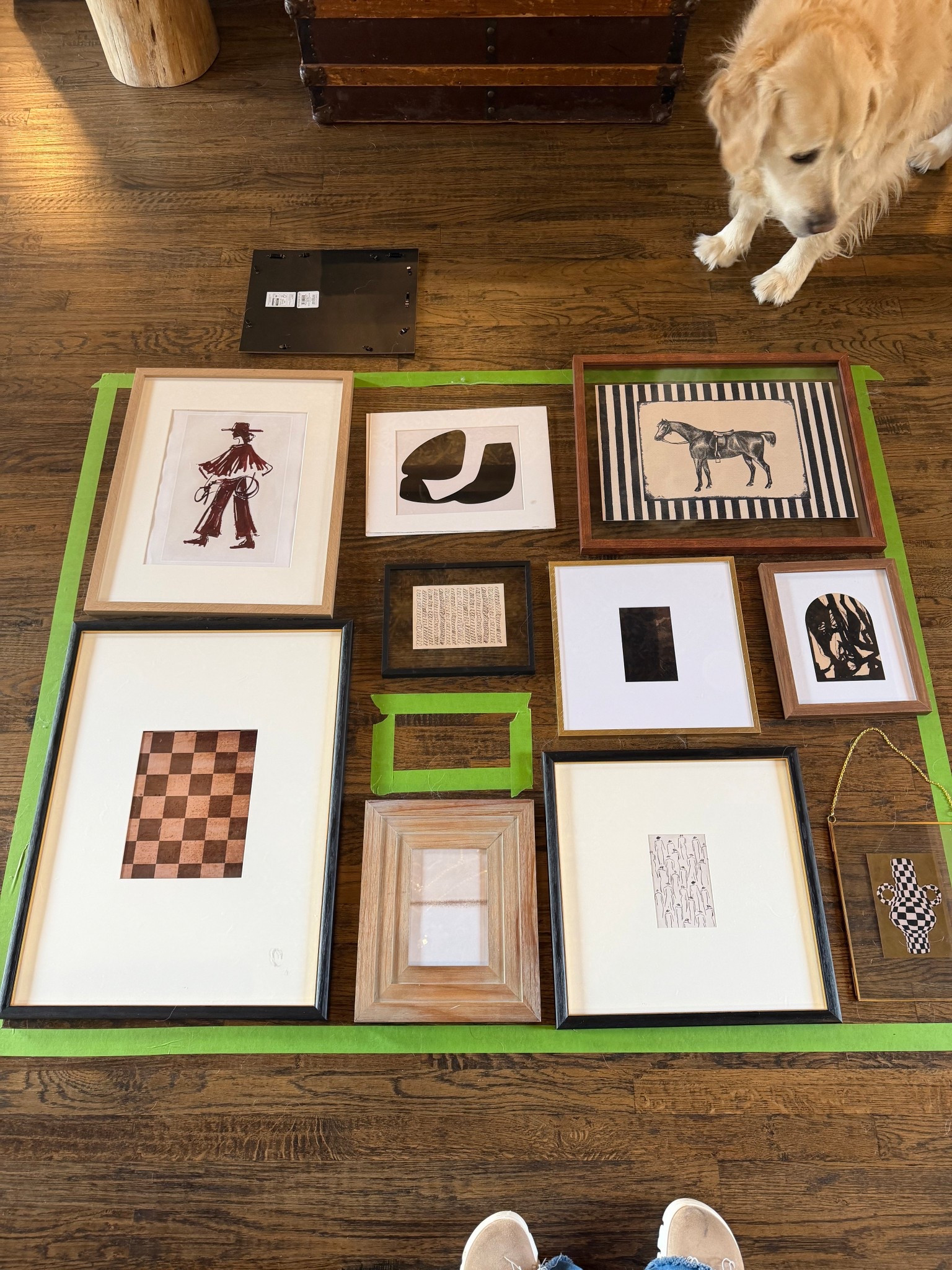 Gallery wall prep! Linking my frames that are available and prints from Etsy! 

#LTKdayinmylife #LTKHome