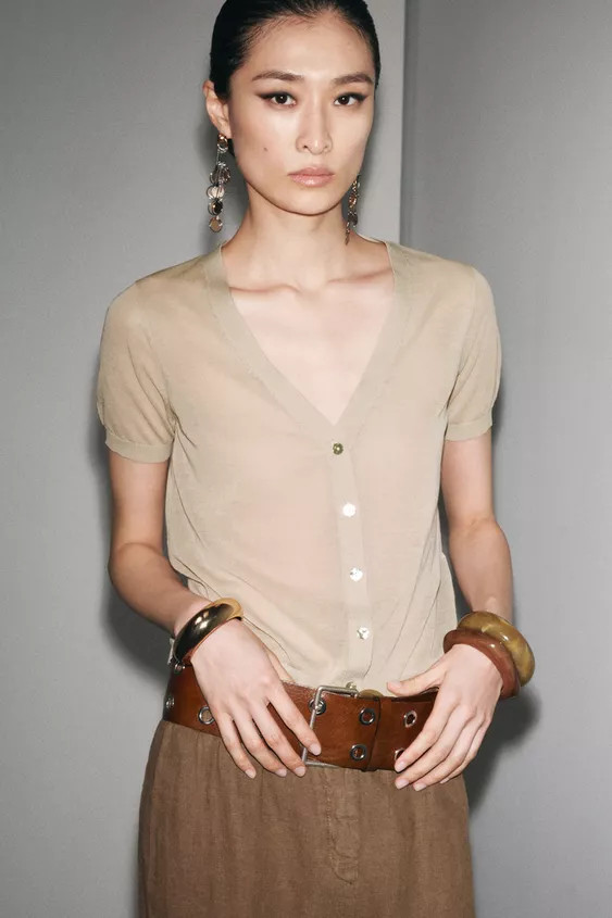 EXTRA-FINE KNIT TOP | Zara US