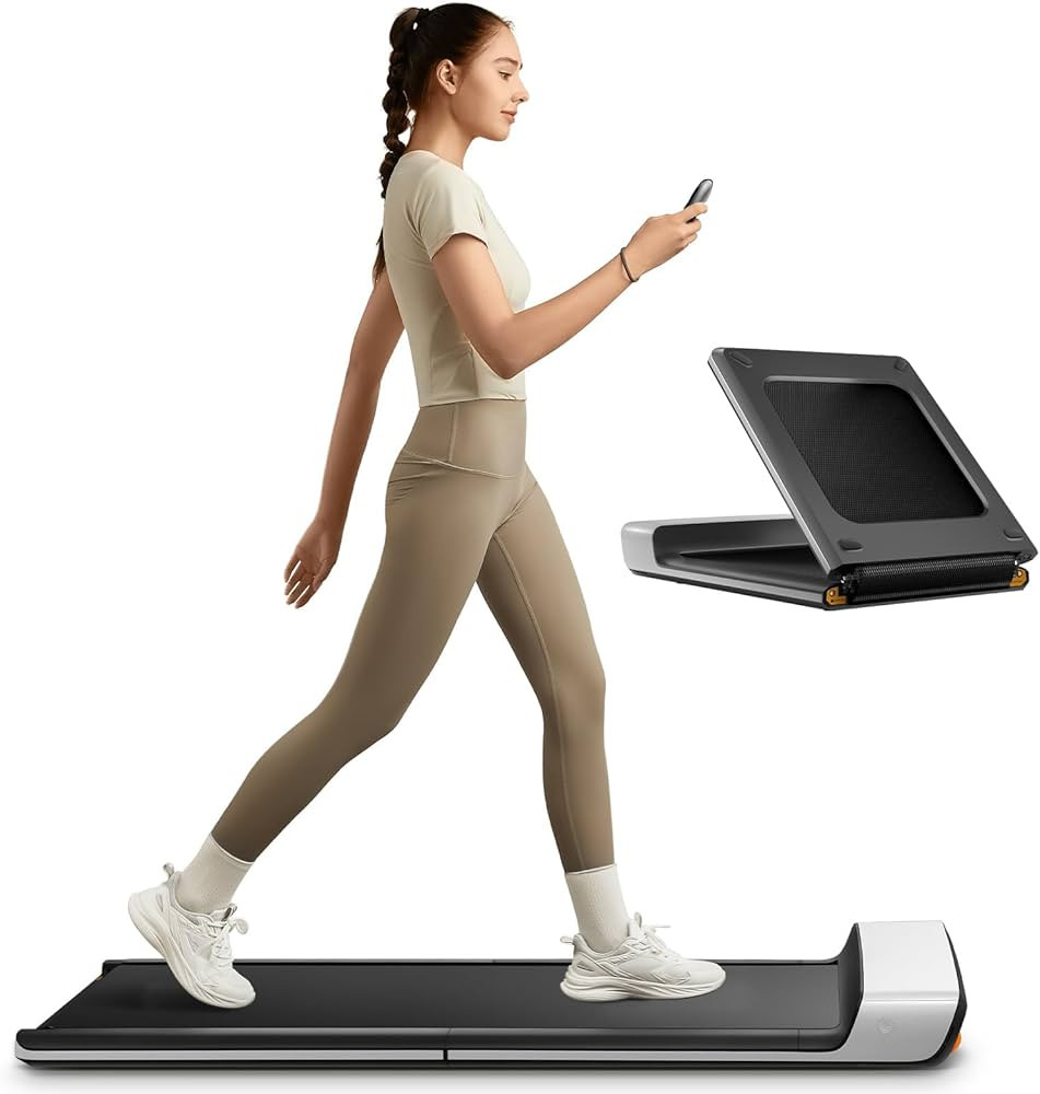 WALKINGPAD P1 Folding Treadmill, Ultra Slim Foldable Treadmill Smart Fold Walking Pad Portable Wa... | Amazon (US)