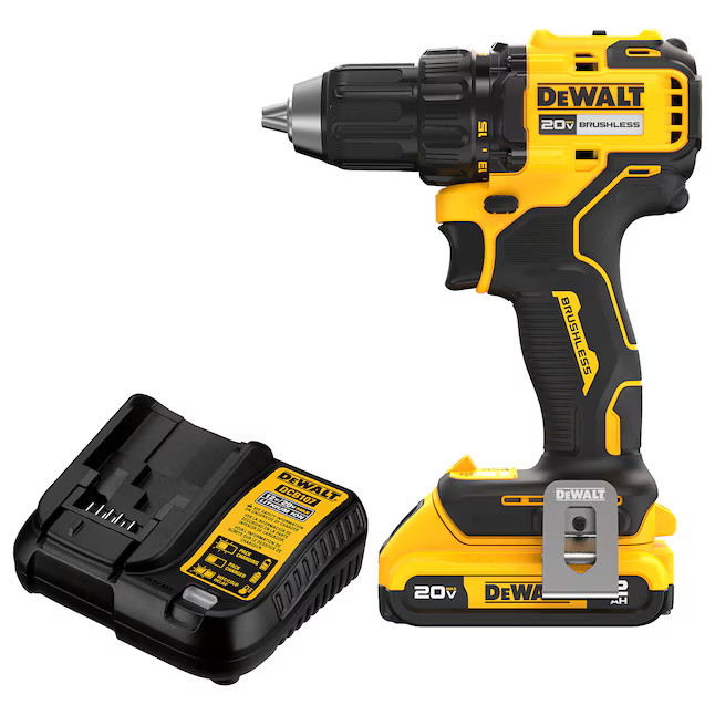 DEWALT 20-volt Max 1/2-in Keyless Brushless Cordless Drill 1 -Batteries Included Lowes.com | Lowe's
