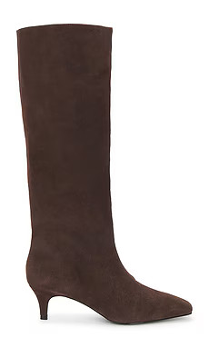 LPA Muccia Boot in Dark Brown Suede from Revolve.com | Revolve Clothing (Global)