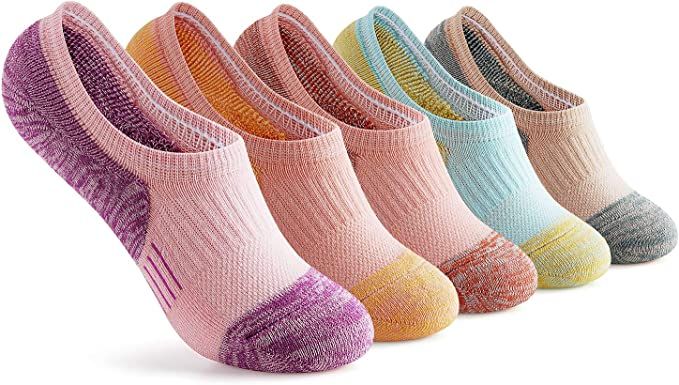 Gonii Womens No Show Socks Athletic Ankle Socks Cushioned Running Low Cut 5-8 Pairs | Amazon (US)