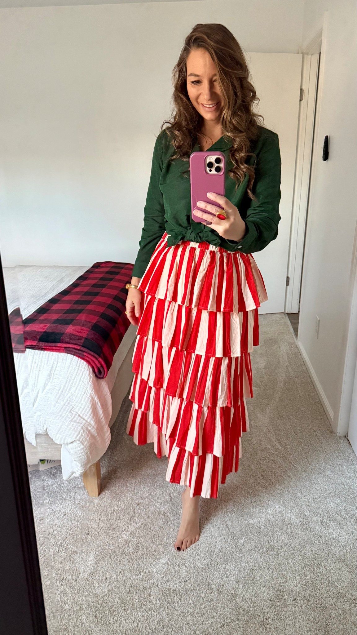 This skirt! I wore it for my daughters circus birthday, then for our pirate costumes and not Christmas! Red stripes for days!

#LTKGiftGuide #LTKHoliday #LTKootd