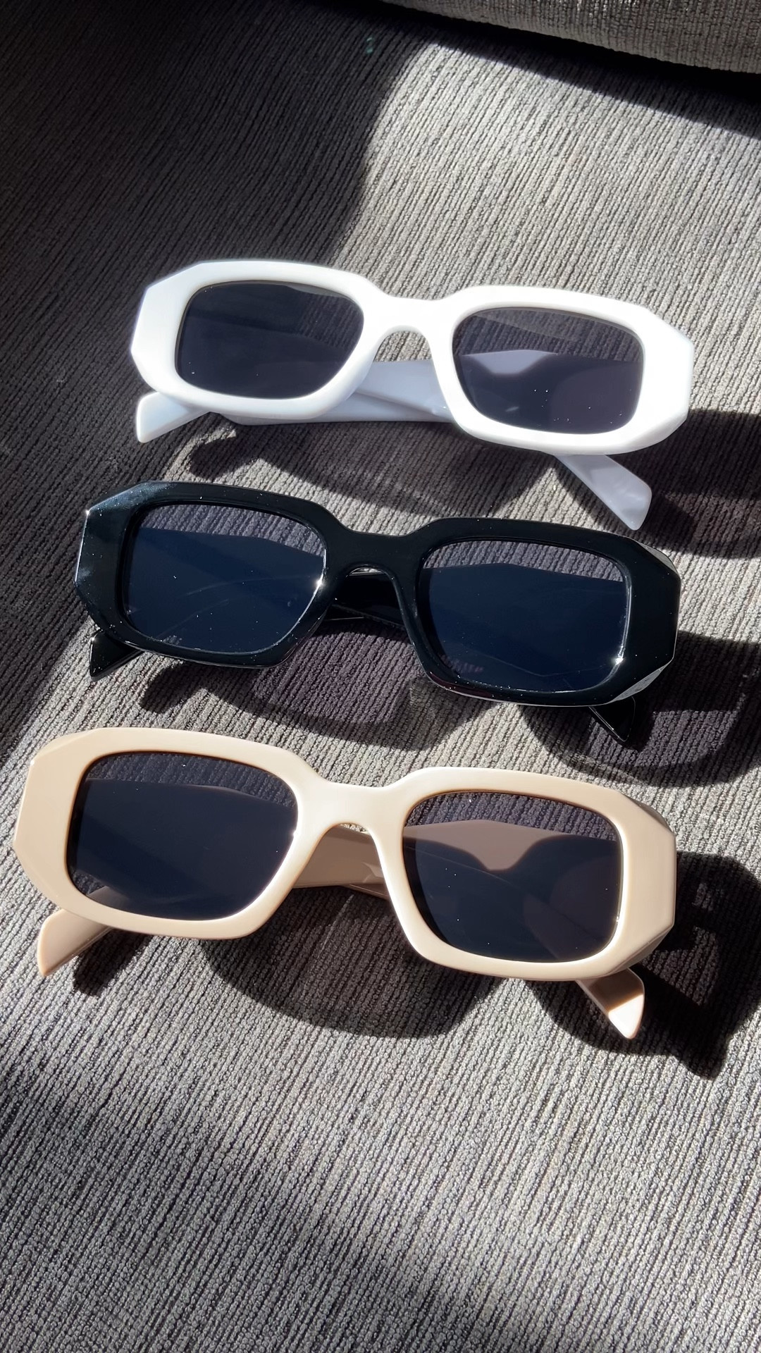 Unboxing Prada dupe sunglasses from Amazon! Less than $20 for a 3-pack!

#LTKFind #LTKGiftGuide #LTKunder50