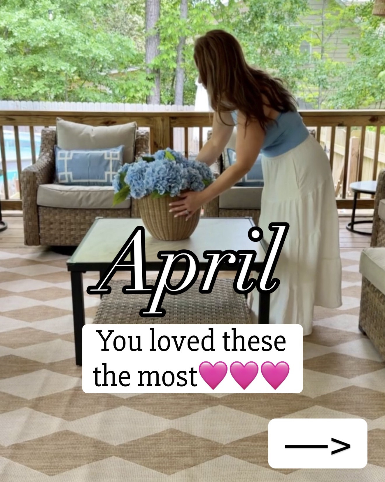 The April top most loved items- your favorites and mine too! 🩷

• Boston ferns (2 for $20)
• look for less
beaded necklace
•planters
•solar fountain
•garden arbor with gate
•high neck tank (under $5)
•scallop edge basket
•outdoor rugs
• lanterns
•paperbag waist shorts
•cargo pants (three lengths)
#LTKSeasonal #LTKPetite
#LTKHome

#LTKMidsize #LTKOver40 #LTKootd