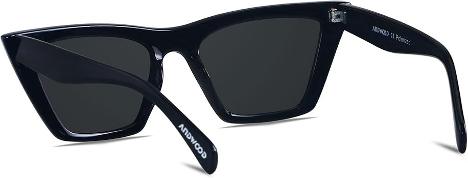 ANDWOOD Cat Eye Sunglasses for Women Polarized Cateye Frames Fashion Vintage Square Classic Retro... | Amazon (US)