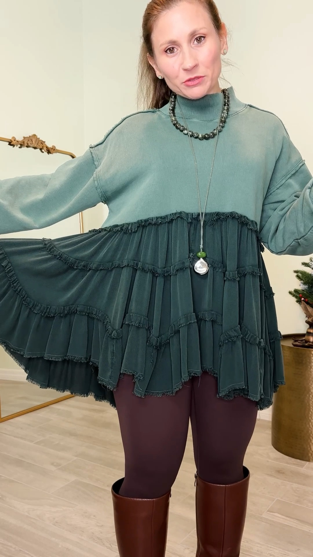 Cutest tunic sweatshirt, comes in a few colors.

What I wore to the HOA budget meeting 😂 it was actually a well run meeting. Only a few unintelligent people attended IYKYK.

#LTKdayinmylife #LTKstorytime #LTKPetite