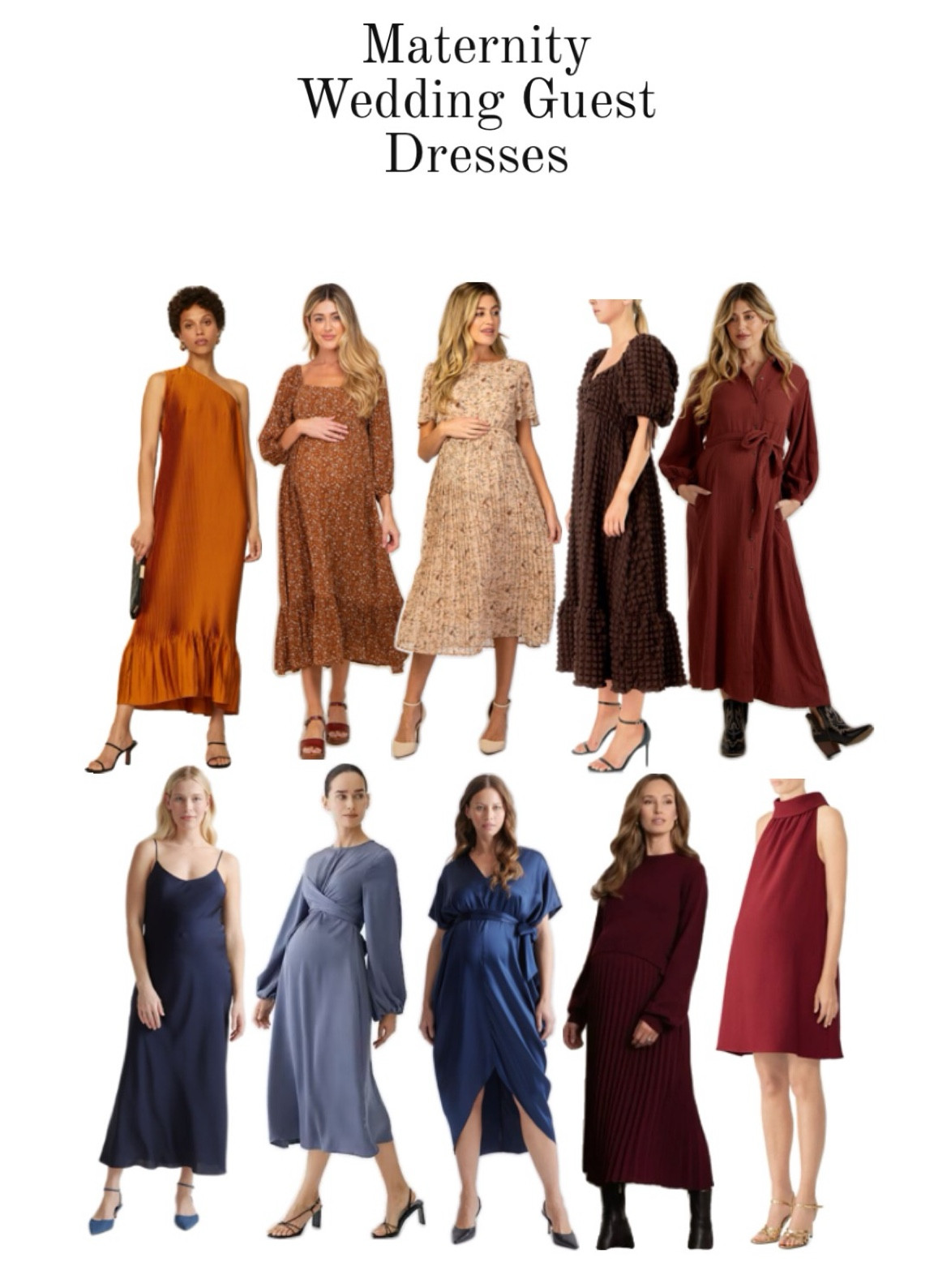 fall bump friendly wedding guest dresses

#LTKSeasonal #LTKBump #LTKFindsUnder100