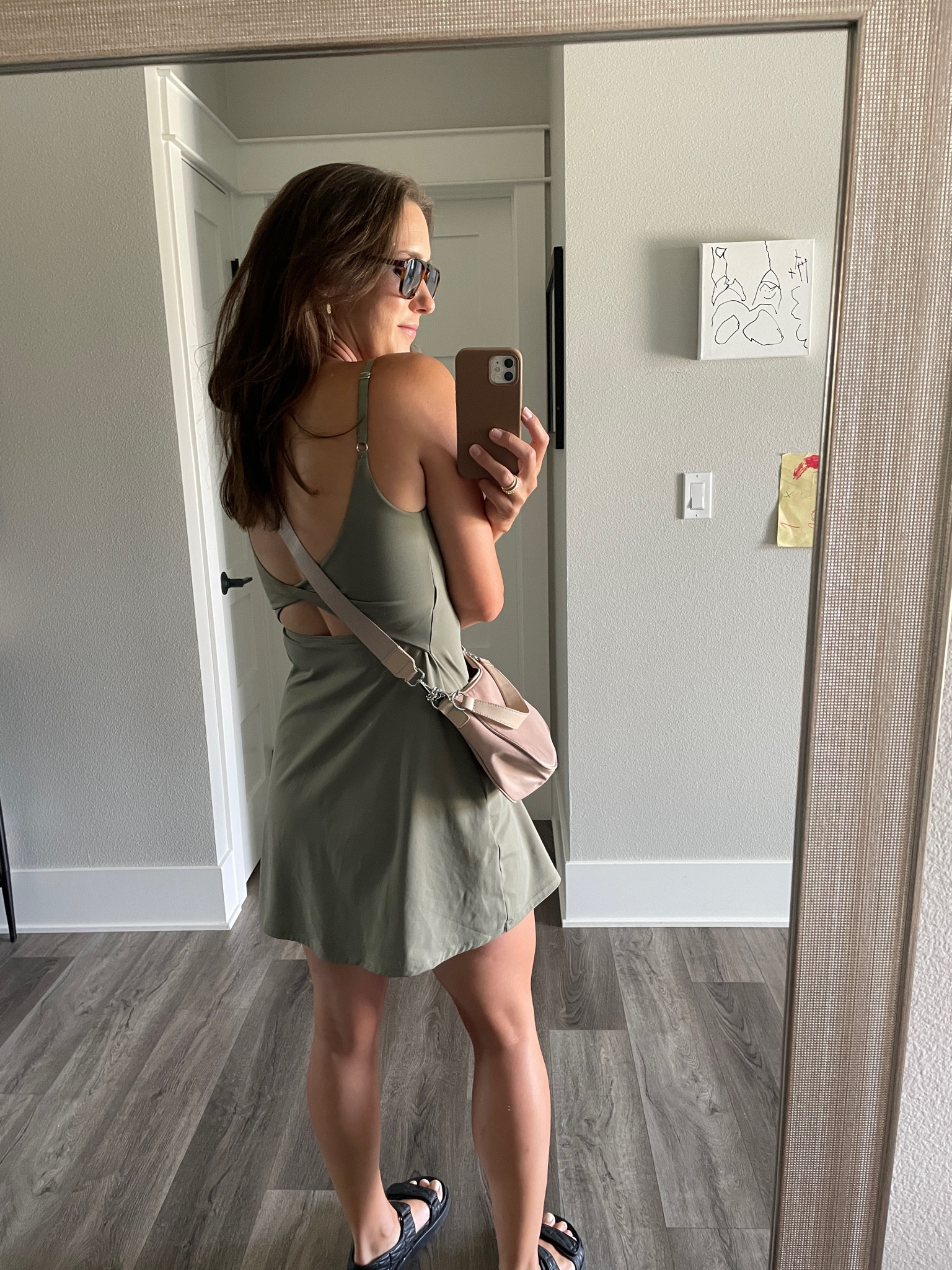 Cutest, most comfortable tennis dress from Amazon. The back detail is so fun & makes it more flattering thru the waist. Separate shorts for ease! Under $40. #amazonfinds #tennisdress #golfdress #athleticdress

#LTKActive #LTKFindsUnder50