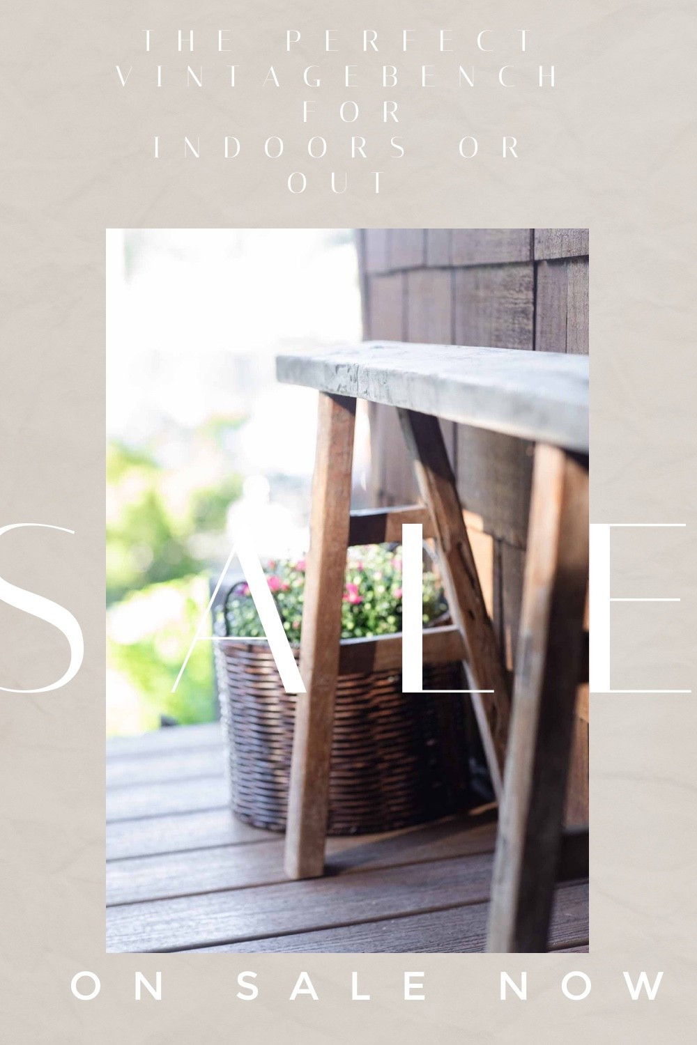 This is the kind of bench that makes a space feel layered and collected.

The Marro Bench by Foundry Select has that vintage, worn wood look that works indoors or out. Entryway, mudroom, dining, porch, even at the foot of a bed.

Simple lines. Solid presence. Timeless finish.

Currently on sale and available in multiple sizes.

Linked here.

#LTKhome #RusticModern #NeutralHome #EntrywayStyle #MySweetSavannah

#LTKHome #LTKSaleAlert