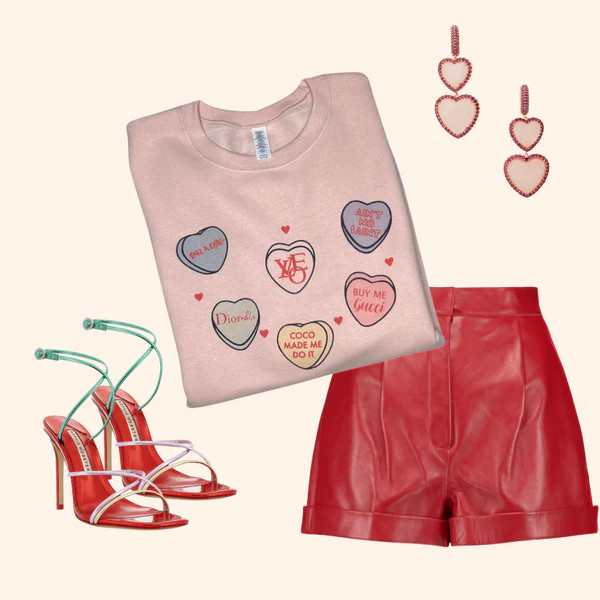 Sweet Love Sweatshirt ( Vintage Feel ) | Sassy Queen