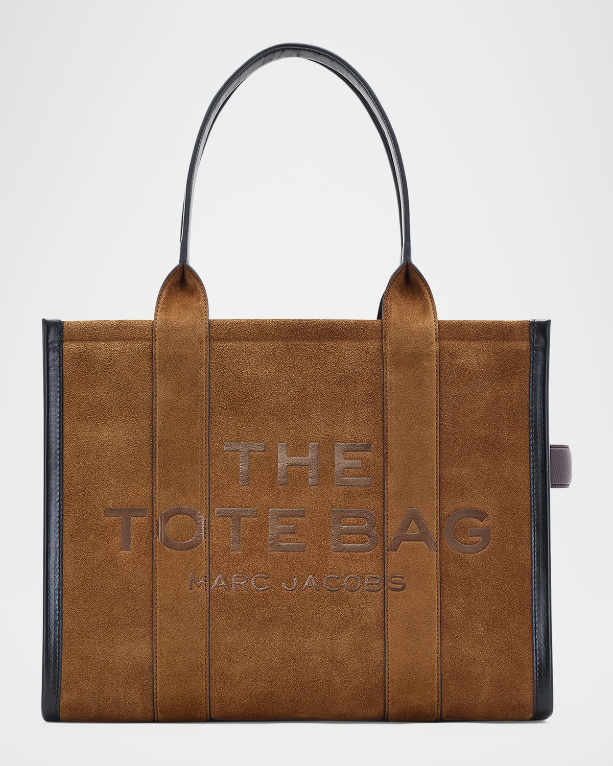 The Large Leather & Suede Tote Bag | Neiman Marcus