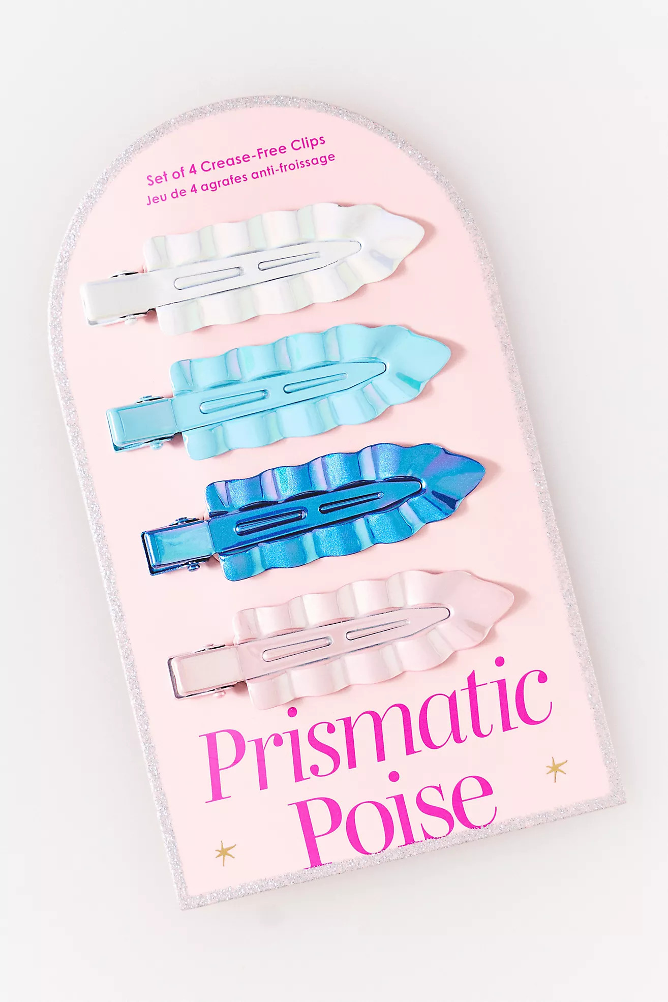 Iridescent Crease-Free Clips, Set of 4 | Anthropologie (US)