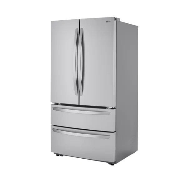 36" French Door Refrigerator 27 cu. ft. Smart Refrigerator | Wayfair Professional
