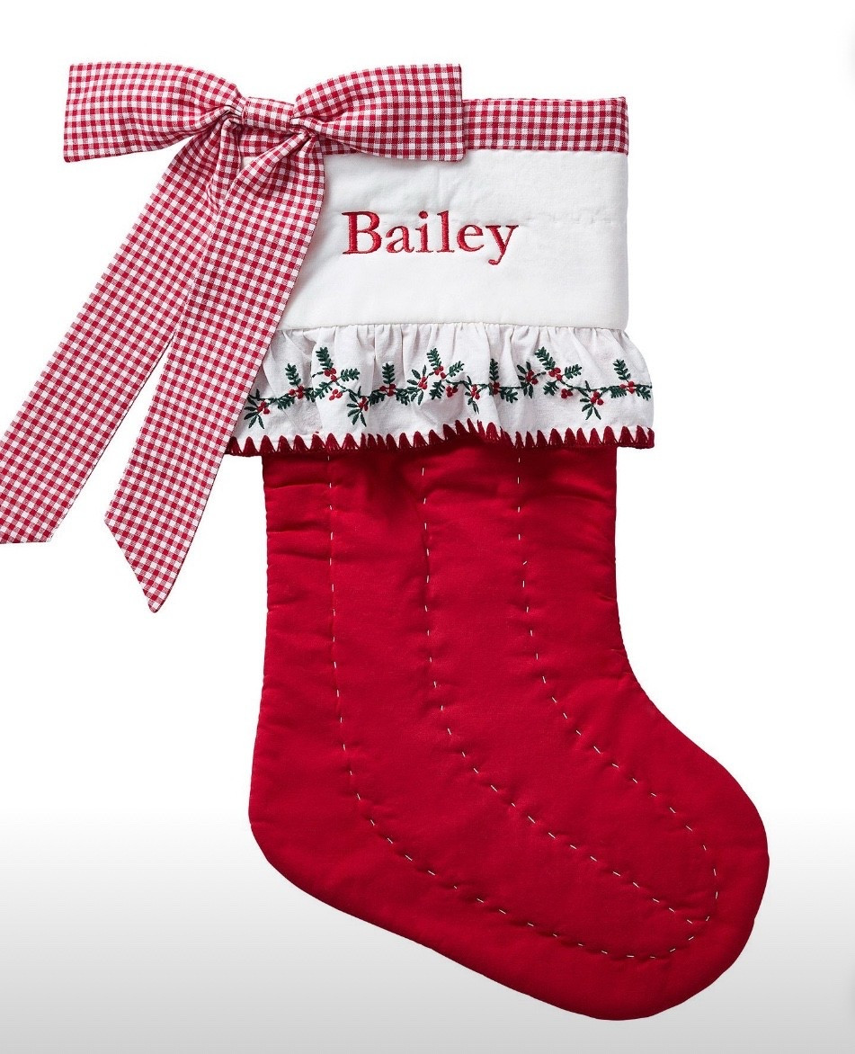 Christmas stocking 

#LTKHome #LTKSeasonal