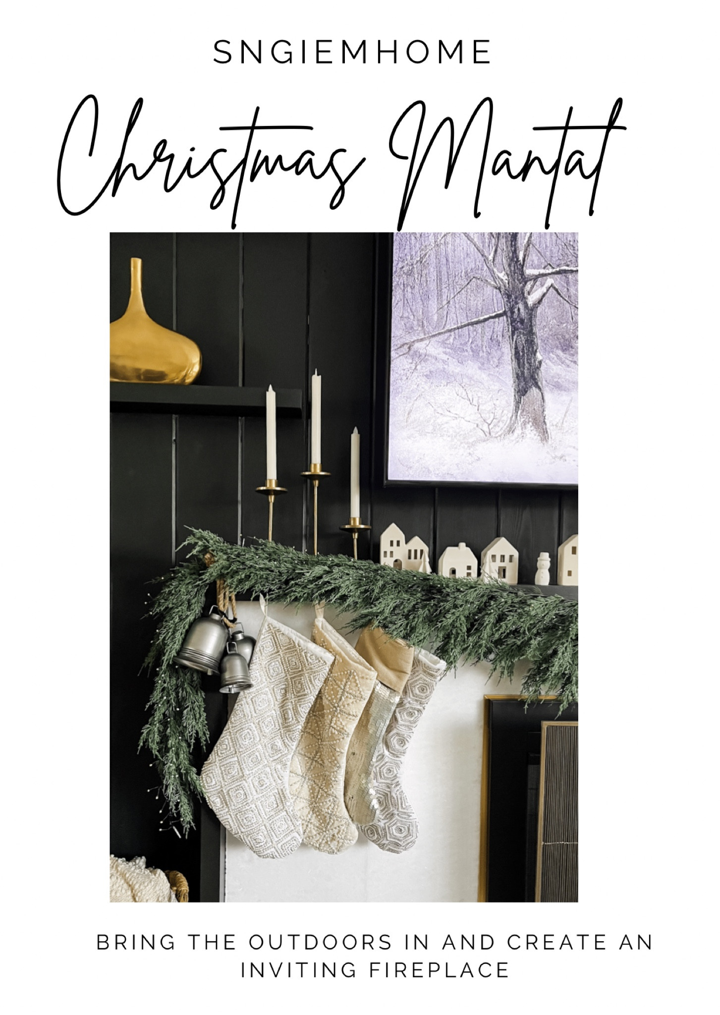 Bring the outdoors in-  incorporating natural elements whether faux or real can create a  winter ambience within your home.  Shop the look or similar. 

#LTKHoliday #LTKhome #LTKstyletip