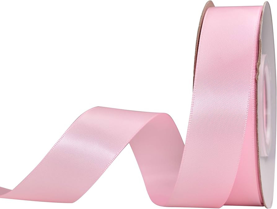 YAMA Double Face Satin Ribbon - 1 Inch 25 Yards for Gift Package Wrapping,Floral Design,Hair Bow ... | Amazon (US)