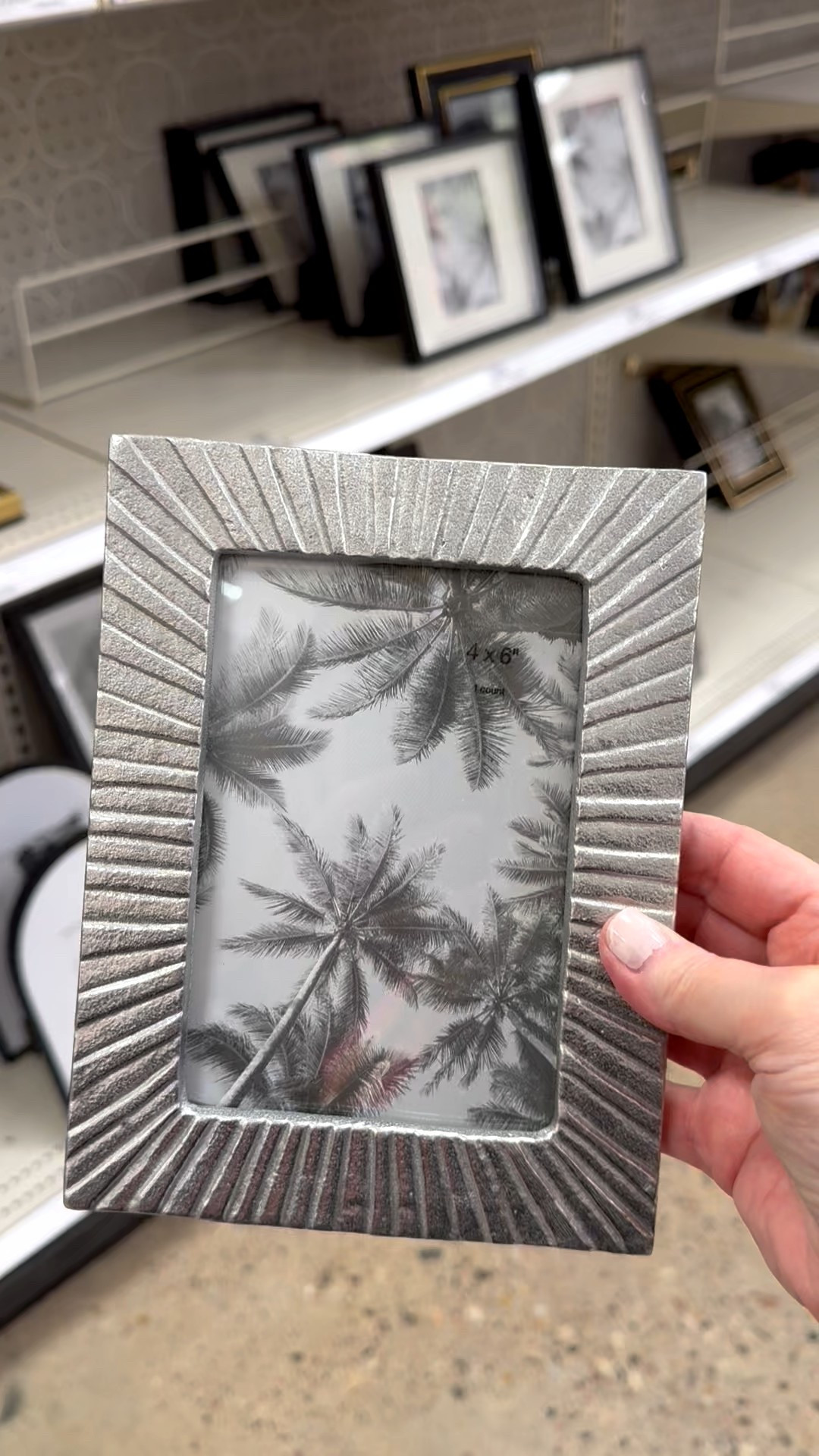 I love this silver metal frame…in fact it comes in gold brass too! It has a fun texture design which goes all the way around the frame opening. The easel backing allows it to be displayed either vertically or horizontally. 

And as a mosaic artist, I think it would be a fun substrate for your art too…random strips of stained glass leaving some areas alone allowing the metal frame to peek through. Just thought. ✨ For mosaic tips, tutorials + inspiration please visit my YouTube channel: YouTube.com/julieweilbacher. Follow @julieweilbacher on Instagram for all things mosaic art.

#silverframe #metalframe #tabletopframe #pictureframe #silvermetalframe #tableframe #entrywaydecor #coffeetabledecor #brassframe #goldmetalframe #hostessgift

#LTKFindsUnder50 #LTKGiftGuide #LTKHome