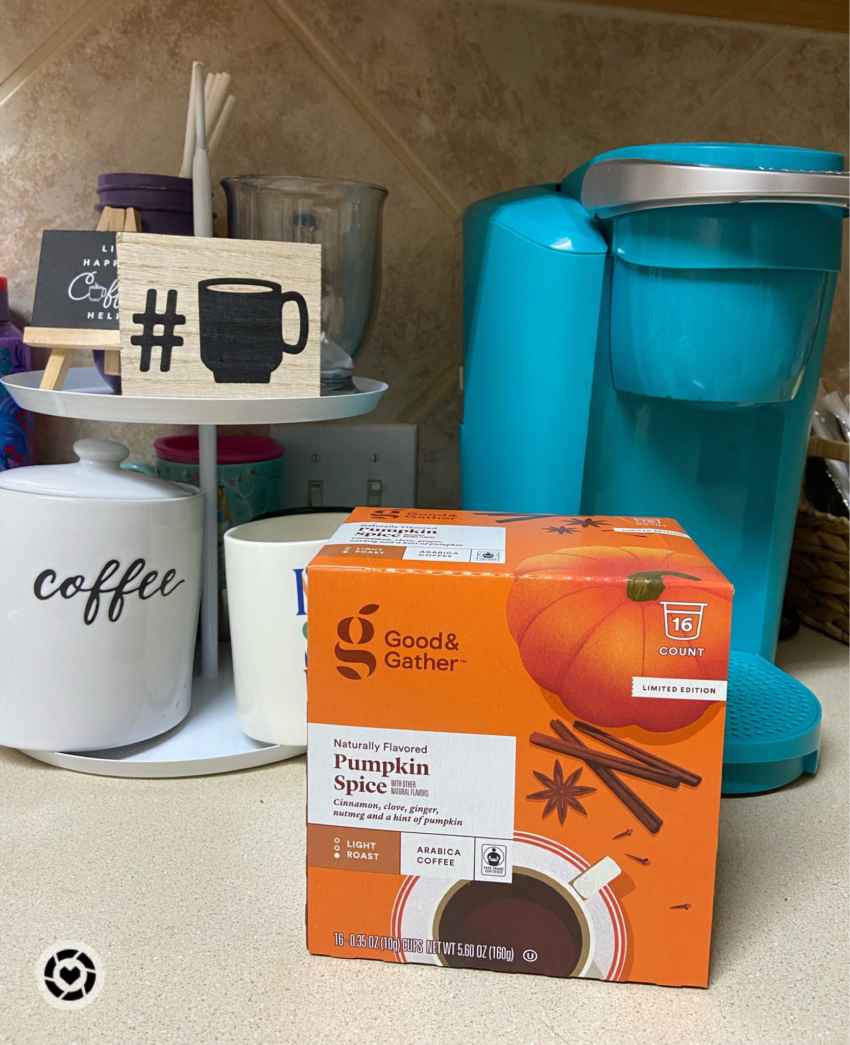 Must have finds this pumpkin spice coffee loving it, add any creamer of your choice I use Almond sweet and creamy creamer 



#LTKhome