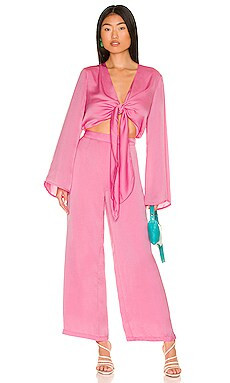 SNDYS x REVOLVE Pluto Jumpsuit in Fuchsia from Revolve.com | Revolve Clothing (Global)