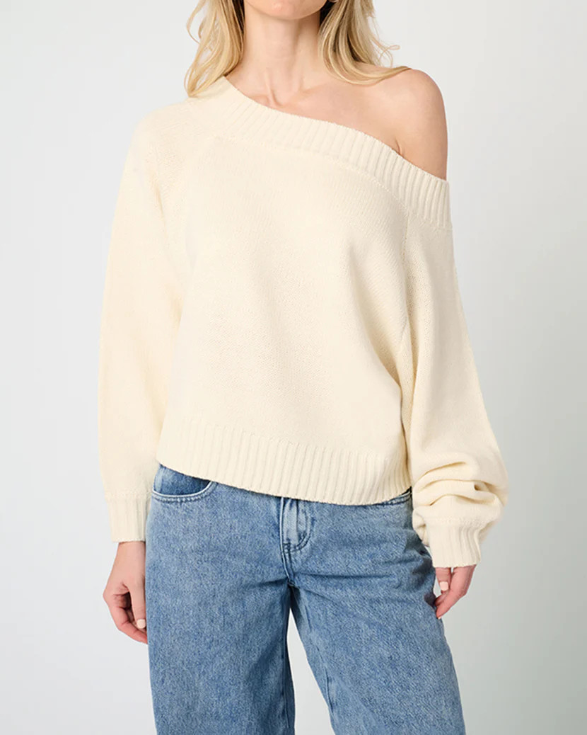 Off Shoulder Sweater | We Wore What