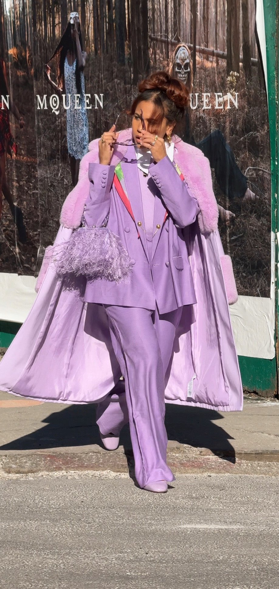 THE BEST SUIT IS COLOR PURPLE! This is the most boss babe suit ever! 

So I got a size 10 in the blazer (I am usually a Size 2-4) the bigger size gave the exact baggy vibe I wanted.

The pants fit perfect is normal size (for me a size 2) 

I could die in this suit 😜

#LTKworkwear #LTKstyletip #LTKU