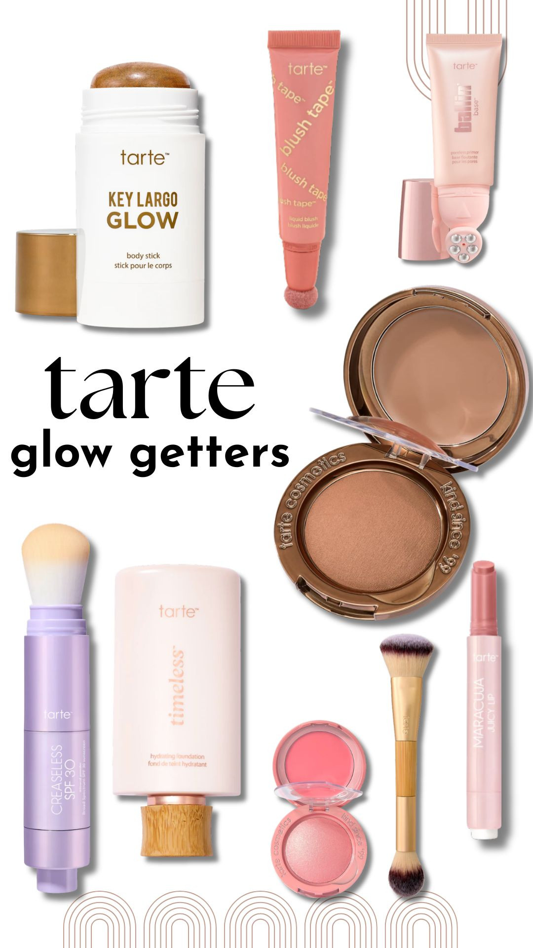 Summer glow starts with Tarte and these are the products doing all the work 🌟

#LTKBeauty #LTKfindsunder50 #LTKSeasonal
#TarteCosmetics #TarteGlowGetters #SummerMakeup
#GlowGetters #CleanBeauty #SummerGlow
#MakeupFavorites #BeautyOver40 #NashvilleBeauty 

 #LTKgrwm #LTKselfcare