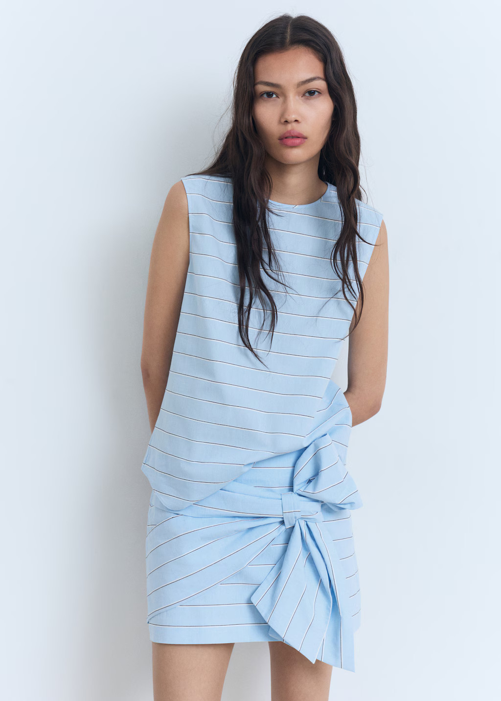 Striped cotton blouse - Women | MANGO USA | Mango (US/MX/AU)