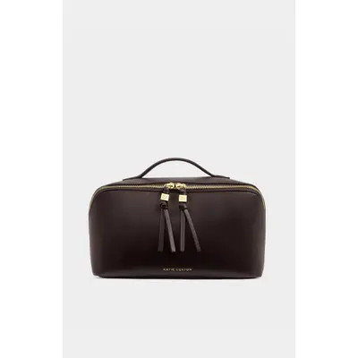 Katie Loxton Soho Large Make Up / Wash Bag in Light Taupe at Nordstrom | Nordstrom