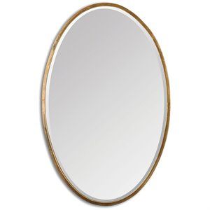 Uttermost Herleva Gold Oval Mirror | Cymax