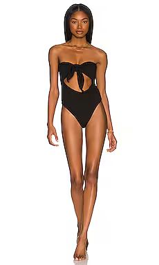 Lovers and Friends Maira One Piece in Black from Revolve.com | Revolve Clothing (Global)