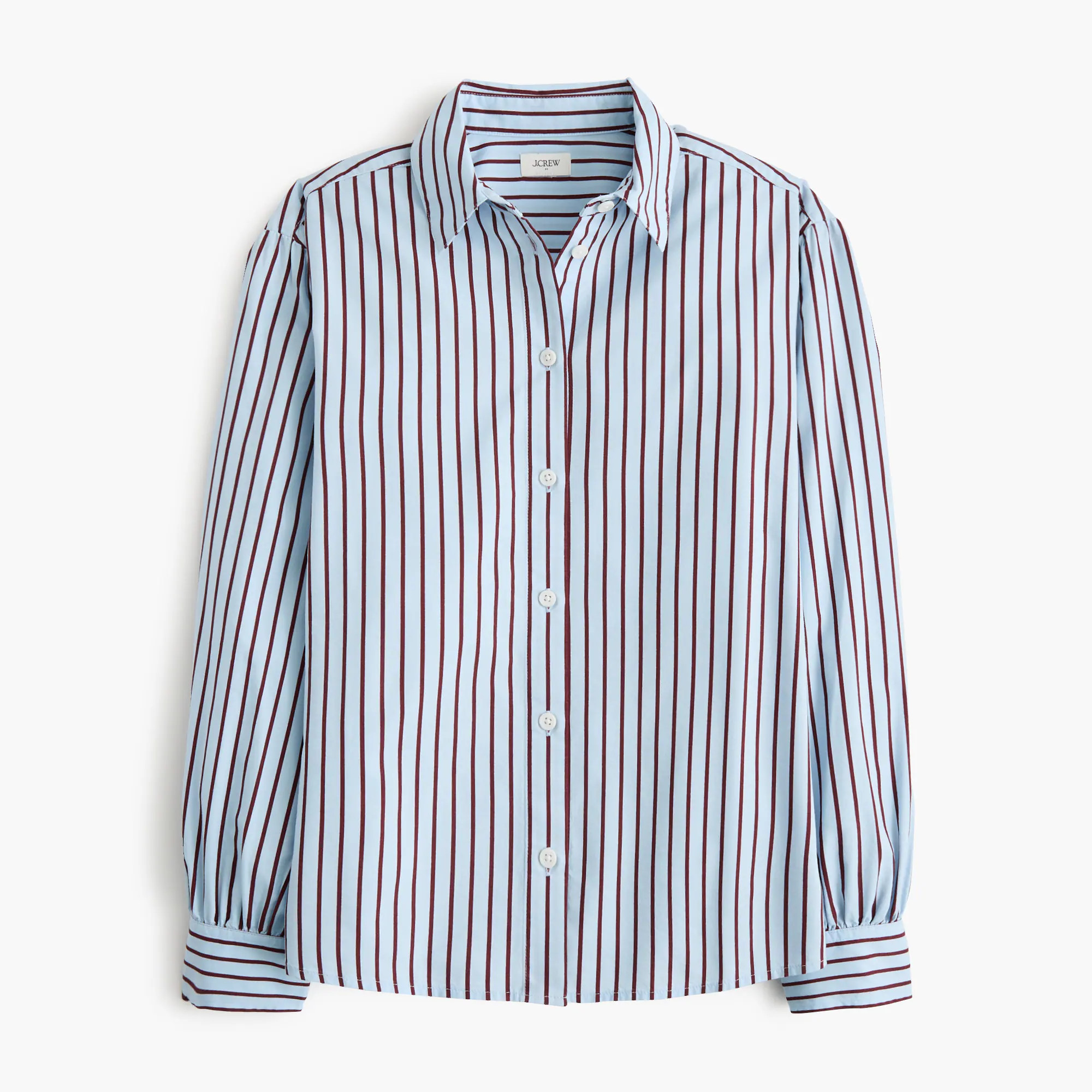 Petite striped button-up shirt | J.Crew Factory