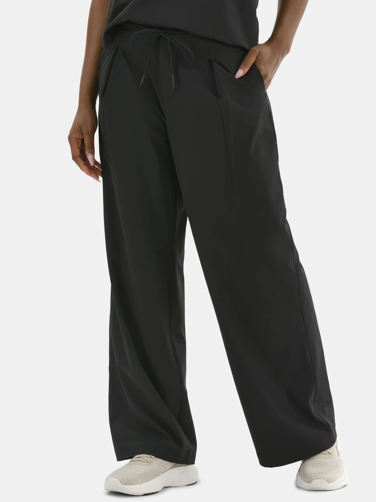 Avia Women's FeatherStretch Pleated Trousers, Sizes XS-XXXL | Walmart (US)