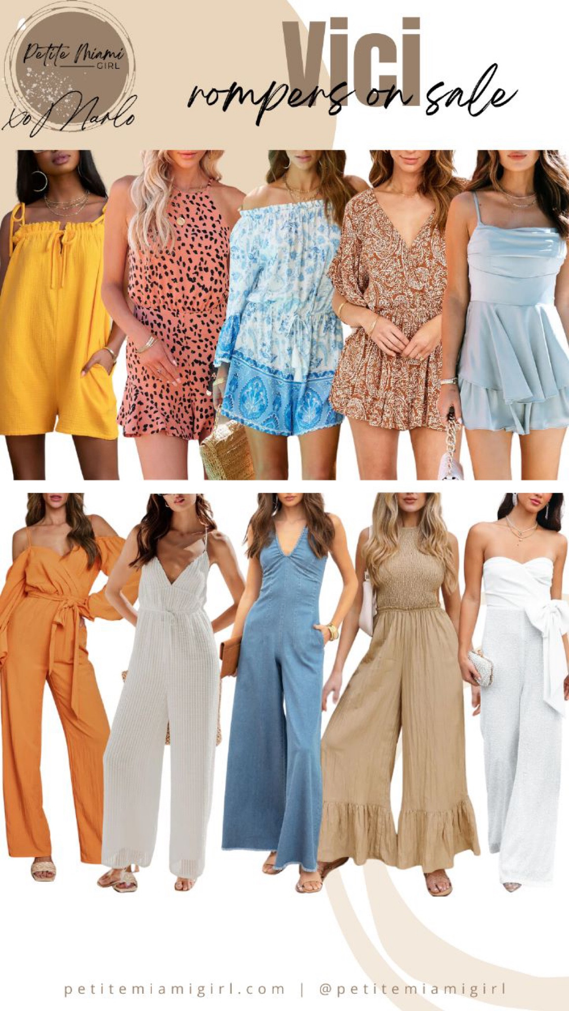 Vici rompers on sale now.

#LTKtravel #LTKsalealert #LTKstyletip