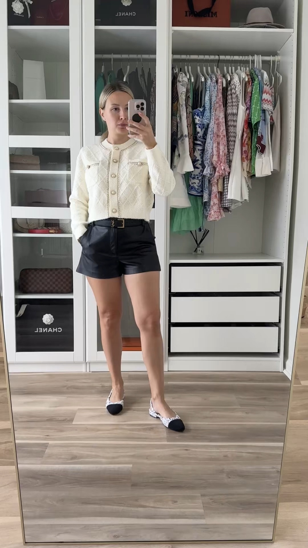 Fall Outfit Inspiration: Luxe-Looking Sweater & Chic Leather Shorts

Looking for a fall outfit that combines comfort and style without breaking the bank? This cozy sweater from Amazon Fashion looks incredibly luxurious, making it a perfect layering piece for the season. Paired with edgy leather shorts and a statement YSL belt, this look is effortlessly chic.

The key to nailing this outfit is balancing the textures—the softness of the sweater contrasts beautifully with the sleek leather shorts. Whether you're heading to brunch or a night out, this combo is versatile and stylish.

Shop my favorite finds below to elevate your fall wardrobe!

#LTKFall #LTKStyle #AmazonFashion #FallOutfit #OOTD #LuxuryForLess 

#LTKVideo #LTKSeasonal #LTKxPrimeDay