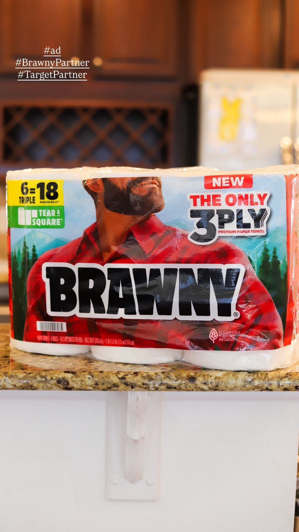 #AD As a mom of four little kids, we go through a LOT of paper towels in our home because we make a LOT of messes. That’s why I rely on the new Brawny® 3-Ply paper towels. @brawnybrand is the first and only 3-Ply paper premium paper towel to help you tackle messes with confidence, and it is the strongest paper towel vs national branded retail paper towels! I love that their Tear-A-Square® paper towels tear into a rectangle or a small square, so you can choose the right size paper towel for your needs. Don’t forget  to add a package to your next @Target order! #SummonTheStrongest #BrawnyPartner #TargetPartner #Target #TargetStyle 


#LTKHome #LTKFamily #LTKSeasonal