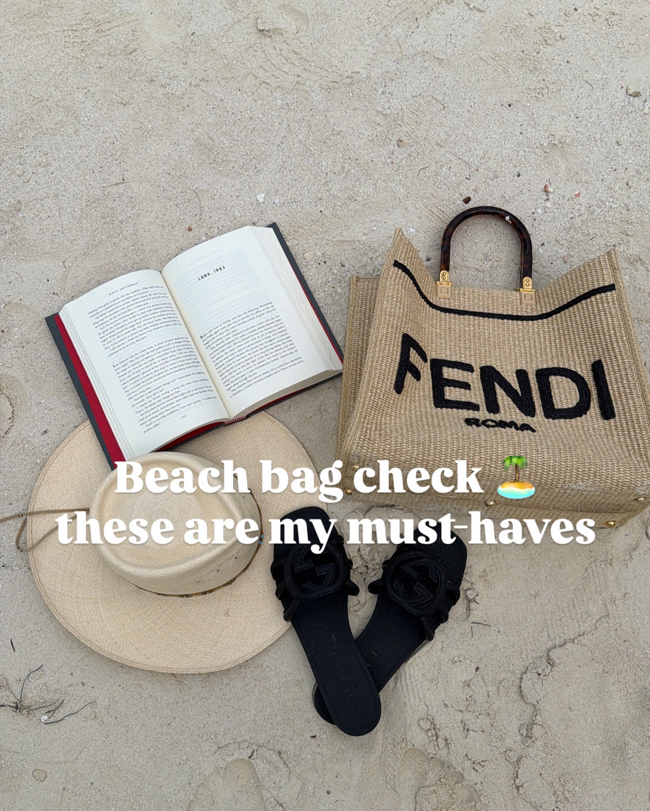 What’s in my purse: beach edition ☀️🏖️
No overpacking… just the real essentials I actually use every single time. 

#LTKBeauty #LTKOver40 #LTKTravel