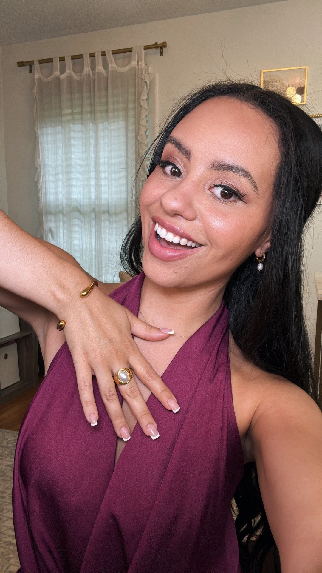 I really can’t get over my new jewelry set from Gabulous LA! The Abrazo Cuff, Isla Hammer Pearl Ring, and Olas Pearl Huggies are all tarnish-free, hypoallergenic, and seriously stunning. 🤍

Their newest collection is now live, with everything from classic staples to art-inspired mosaic pieces, beachy vibes, and fun charms. A true one-stop shop for gifts and versatile everyday looks.

The entire set is regularly $120, but you can snag it for close to $100 with 15% off your entire purchase! 💌 I love this collection so much that I’m adding a piece to my next giveaway- only the best for my girls.🫶🏽

#LTKFindsUnder100 #LTKFindsUnder50 #LTKStyleTip