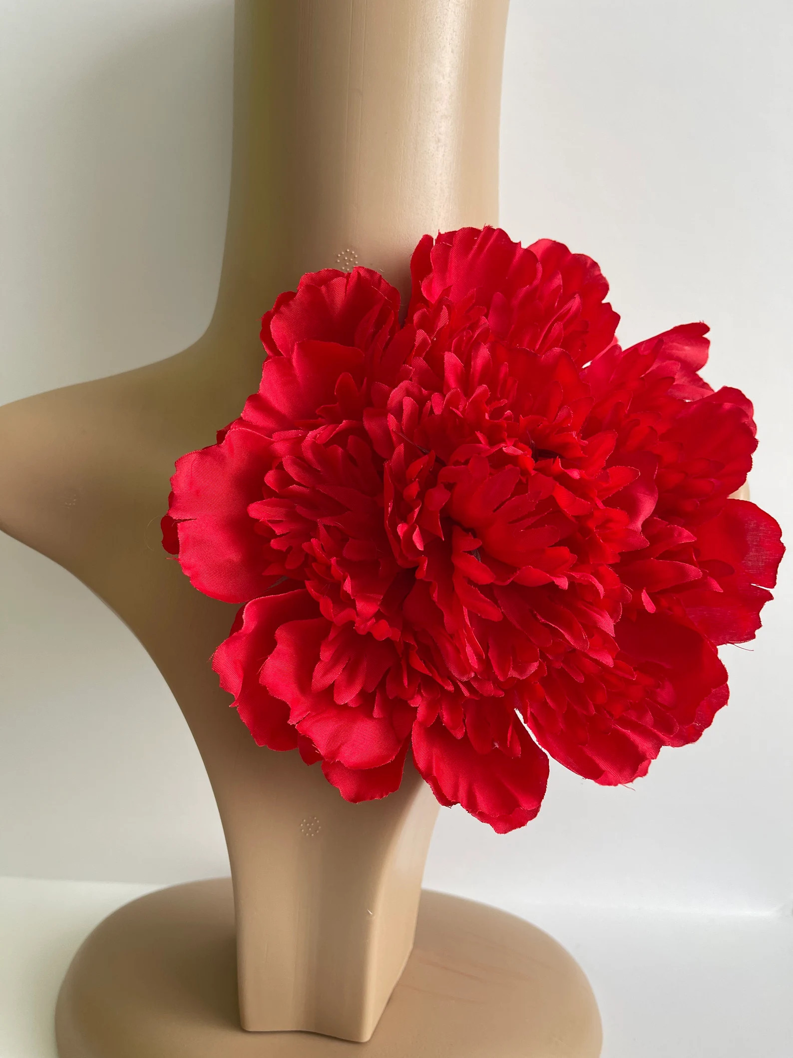 Red Large Flower Brooch Pin Flower Brooch Shoulder Corsage Red Flower Brooch Pin Womens Flower Br... | Etsy (US)