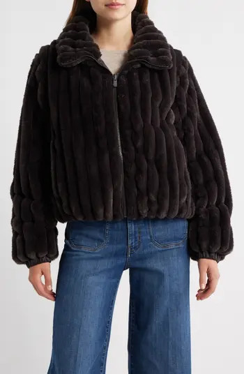 Elina Faux Fur Jacket | Nordstrom