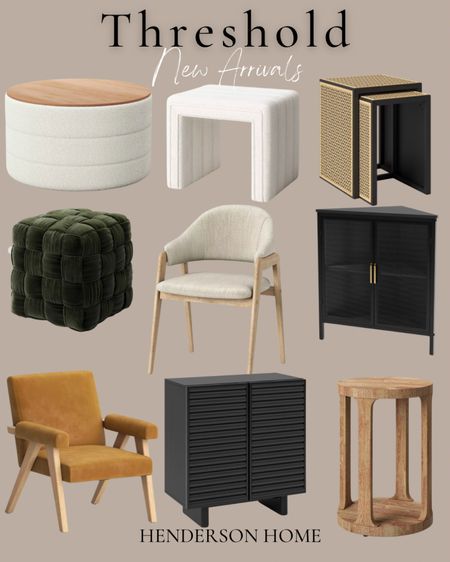 New Threshold furniture has arrived! 


Threshold furniture. Modern accent pieces. Accent chair. Ottoman. Side table. Corner cabinet. 

#LTKstyletip #LTKhome