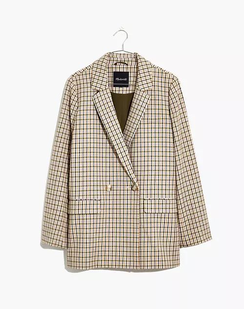 Dorset Blazer in Albermarle Plaid | Madewell