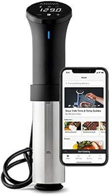 Anova Culinary AN500-US00 Sous Vide Precision Cooker (WiFi), 1000 Watts | Anova App Included, Bla... | Amazon (US)